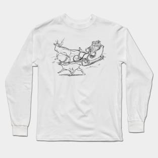 Santa's Carriage Long Sleeve T-Shirt